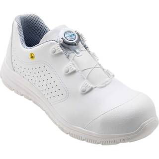 Dynamic ESD sikkerhedssko med stålwire lukning "Snaplock" og ankelpolstring Hvid 36