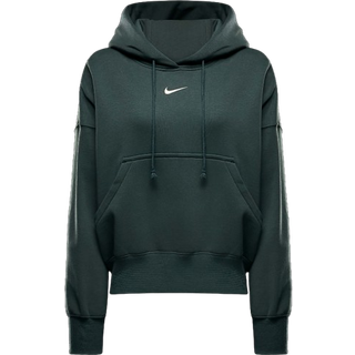 Nike Oversized Sportstøj Phoenix Fleece Mini Swoosh Pullover Hættetrøjelarge