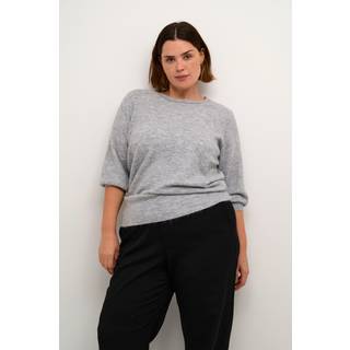 Kaffe Curve Kcmerida Pullover Strik 10582721 Grey Melange (XLARGE)