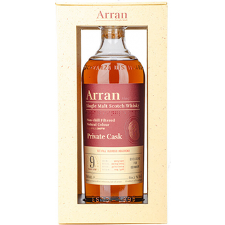 Arran 2015 Private Cask 9 Års Single Malt Whisky 60,2% (Cask #1411)