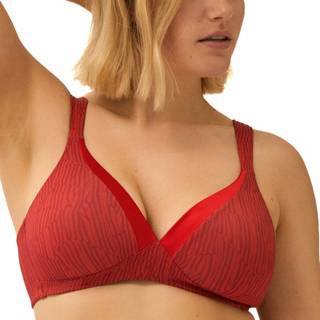 Naturana The Wednesday Padded Non Wired Bra - Red - C 75