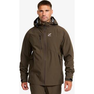 Cloud 3L Shell Jacket Herre Mud, Størrelse:S - Jakker > Regn- Og Skaljakker