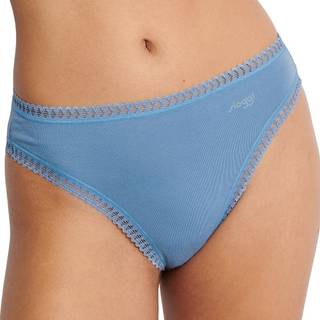 Sloggi 3-pak GO Crush High Leg Briefs - Blue/Green - XX-Large