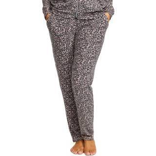 Damella Knitted Lounge Pants - Pink Pattern - X-Large