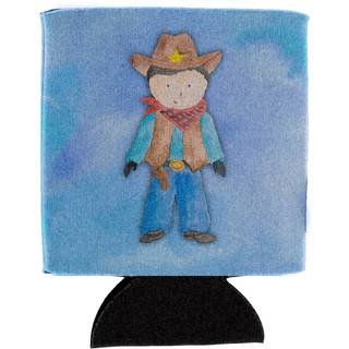 """" Caroline's Treasures Cowboy Watercolor Decorative kan Hugger Multicolor """"