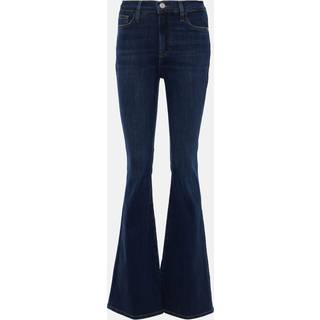 Frame Le High Flare high-rise jeans - blue - 25