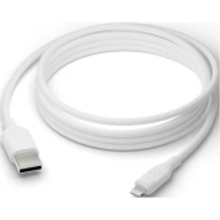 DBRAMANTE1928 Cable - USB-A to MFI Lightning - TPE, White (2.5m)