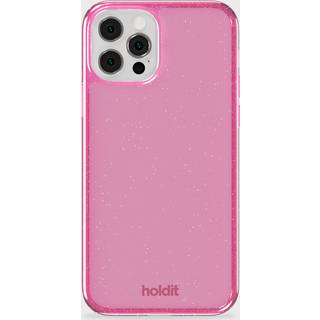 Phone Case Glitter Pink iPhone 12 - Lyserød - Add QTY