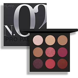 Pro Eyeshadow Palette - N.02 af Klara til kvinder - 0,38 oz ?jenskygge