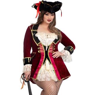 Pirat Kaptajn kostume Plus