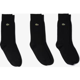 LACOSTE Herren Socken schwarz Baumwolle & Mix unifarben