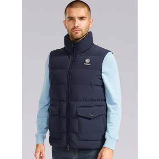 Sandbanks Quilted Explorer Gilet Navy
