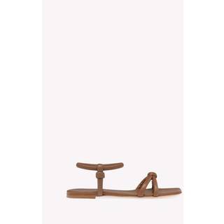Gianvito Rossi Juno leather sandals - brown - EU 38.5