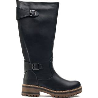 Lotus Lotus Black Knee High Boots