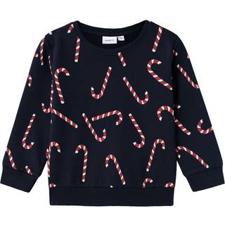 Name It Dark Sapphire Julestok Sweatshirt