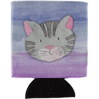 """" Caroline's Treasures Cat Face Watercolor Decorative kan hugger flerfarvet """"