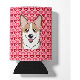 """" Caroline's Treasures Sable Corgi Hearts kan eller flaske Hugger Multicolor """"