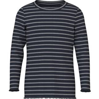 NAME IT Rib Bluse Vemma Glimmer Dark Sapphire