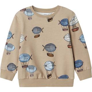 Name It Weathered Teak Luftballoner Sweatshirt