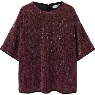 NAME IT Glimmer T-Shirt Runica Fandango Pink