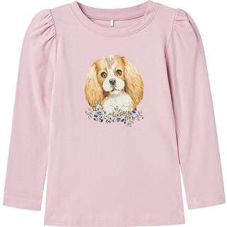 NAME IT Langærmet Bluse Ramoni Corsage