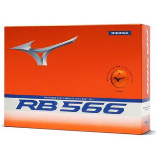 Mizuno RB 566 golfbolde - pakke med 12 stk., orange