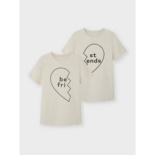 Name It Birch Best Friends T-shirt (2-pak)