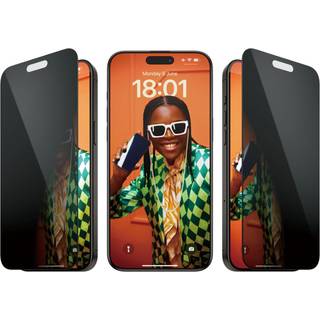 iPhone 15 Pro Max - Edge-To-Edge Black (AB) - PanzerGlass (Privacy)