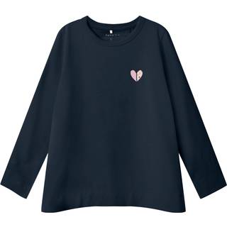 Name It Dark Sapphire Hjerte Top
