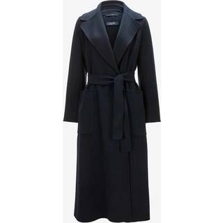 &#39;S Max Mara Paolore wool robe coat - blue - L-XL