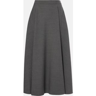 Valentino Wool gabardine midi skirt - grey - L