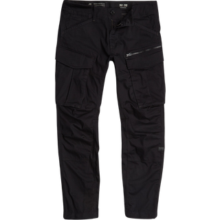 Rovic Zip 3D Regular Tapered Pants - Black - Men