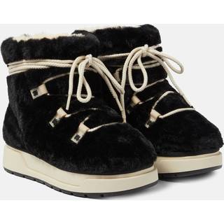Amiri Malibu Hi faux shearling boots - black - EU 35