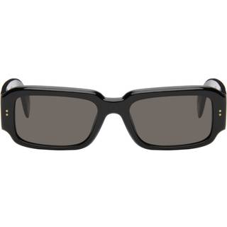 Retrosuperfuture Unisex SG5 Etrusco Black Solbriller Acetat Sort Sort Firkantet Normal