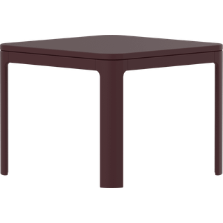 Flexa Nova Bord 60x60 Cm - Børnebord Krydsfiner Pomegranate - 82-50180-163