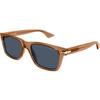 Montblanc MB0263S 005 54 Solbriller Mænd Brun - Brown - 54mm