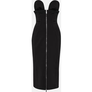 Off-White Strapless midi dress - black - M