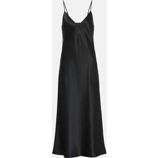 Joseph Clea silk satin slip dress - black - XL