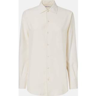 Loro Piana AndrÃ© silk shirt - white - XL+