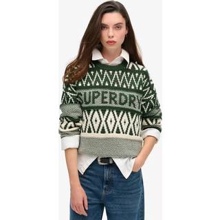 Superdry Superdry Mærkevarer Pattern Crew Trøje