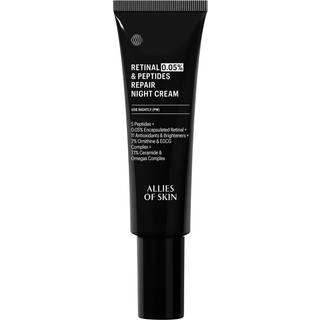Allies of Skin 0.05% Retinal & Peptides Repair Night Cream (48 ml)