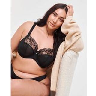 Elomi Zarla Underwired Bra - Black - N 75 * Kampagne *