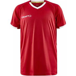 Craft 1910174 progress 2.0 solid jersey jr Børn Bright Red 158/164