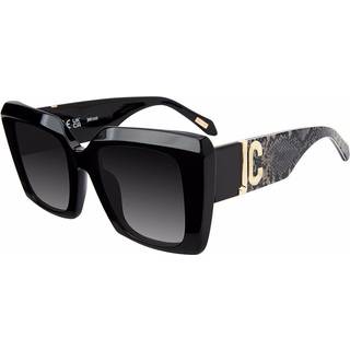 Just Cavalli Kvinde SJC104 700 Solbriller Acetat Sort Røg Firkantet Normal Skygge