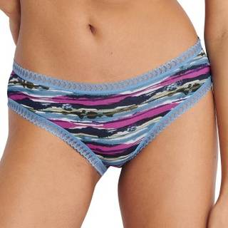 Sloggi 3-pak GO Crush Hipster Briefs - Blue/Green - Small