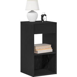 Sengebord Med Skuffe 35X34X66,5 Cm - 2 / Sort