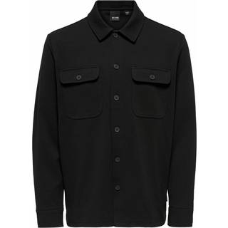 ONLY & SONS KODYL OVERSHIRT SWEAT Black