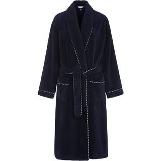 Damella Morning Robe - Navy-2 - Large