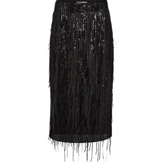 Co´Couture - Maddoxcc Sequin Pencil Skirt 34171 - 96 Black