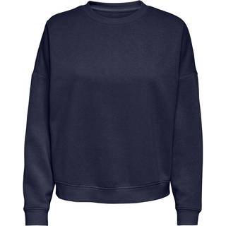 Only - Onlsweat Life L/S Crew Oversize Swt - 4726887 Maritime Blue